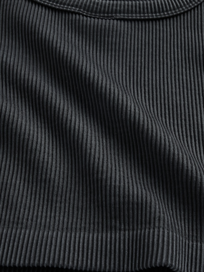 GapFit シームレス リブ クロップド タンクトップ-2