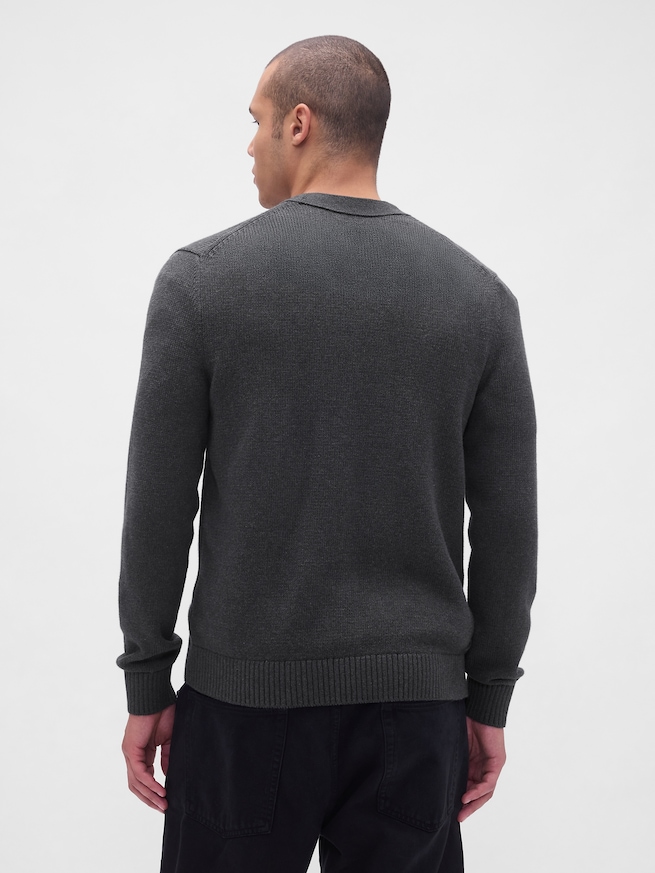 クラシック ニットカーディガン-2