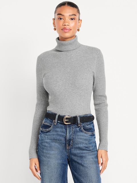 SoSoft Lite Rib Turtleneck Sweater