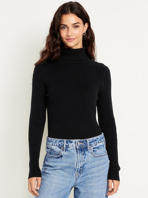 SoSoft Lite Rib Turtleneck Sweater