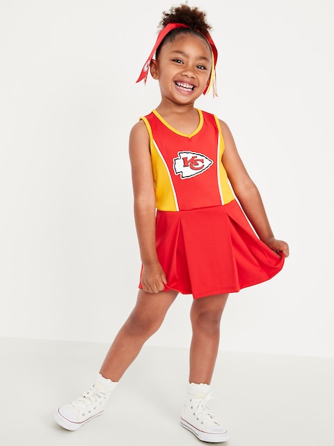 Kansas City Chiefs Graphic Mesh Dress for Toddler Girls