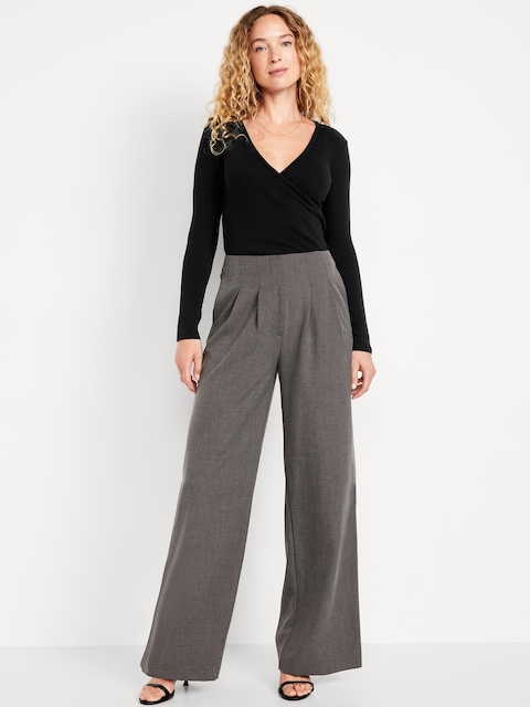 Extra High-Waisted Super Wide-Leg Pants