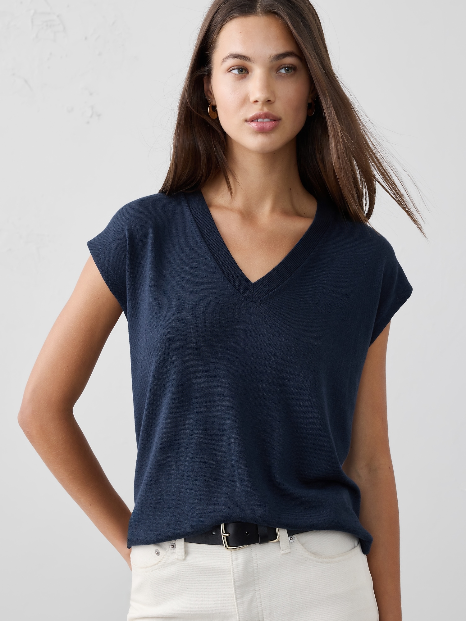 Forever Round-Hem Sweater