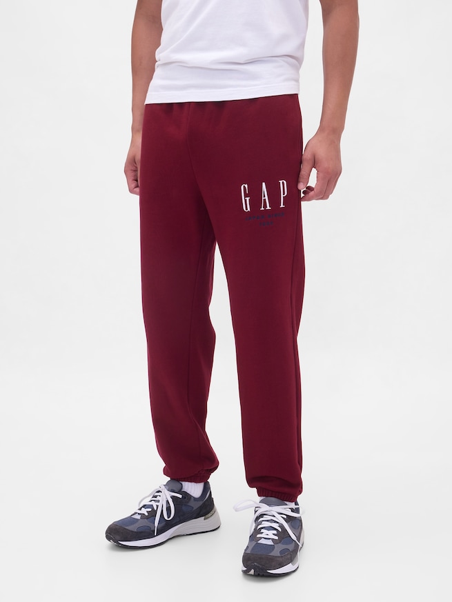 30th アニバーサリー ヘビーウェイト フレンチテリー GAPロゴ ジョガーパンツ-1