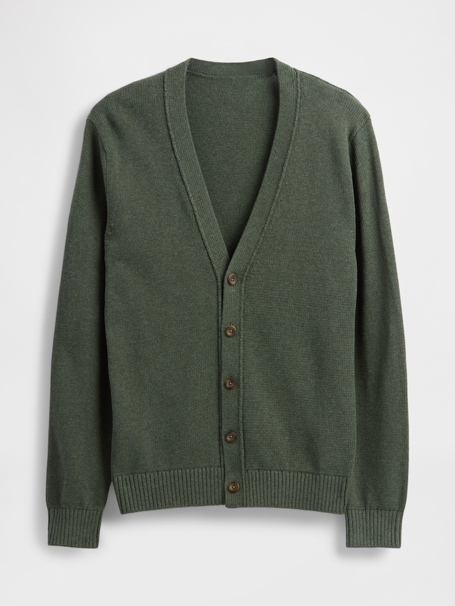 クラシック ニットカーディガン-4