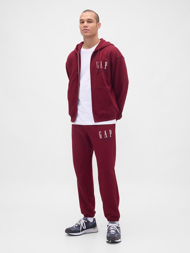 30th アニバーサリー ヘビーウェイト フレンチテリー GAPロゴ ジョガーパンツ-0