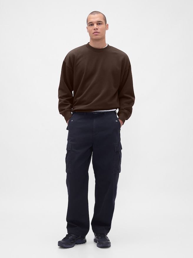 ヘビーウェイト オーバーサイズ スウェットシャツ-1