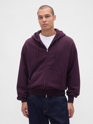 エクストラヘビーウェイト フレンチテリー ジップアップパーカー