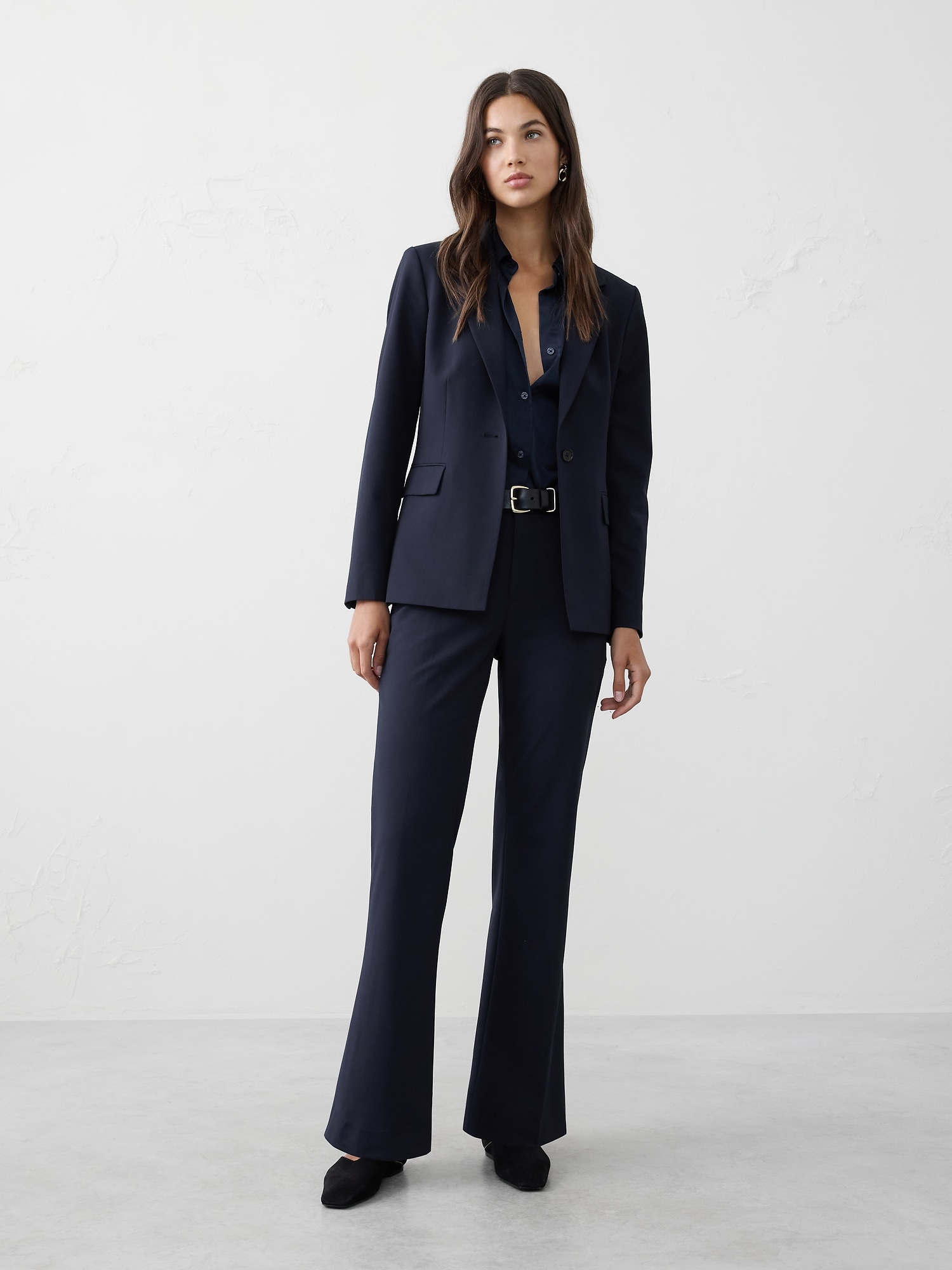 Bootcut High-Rise Sculpted Trouser