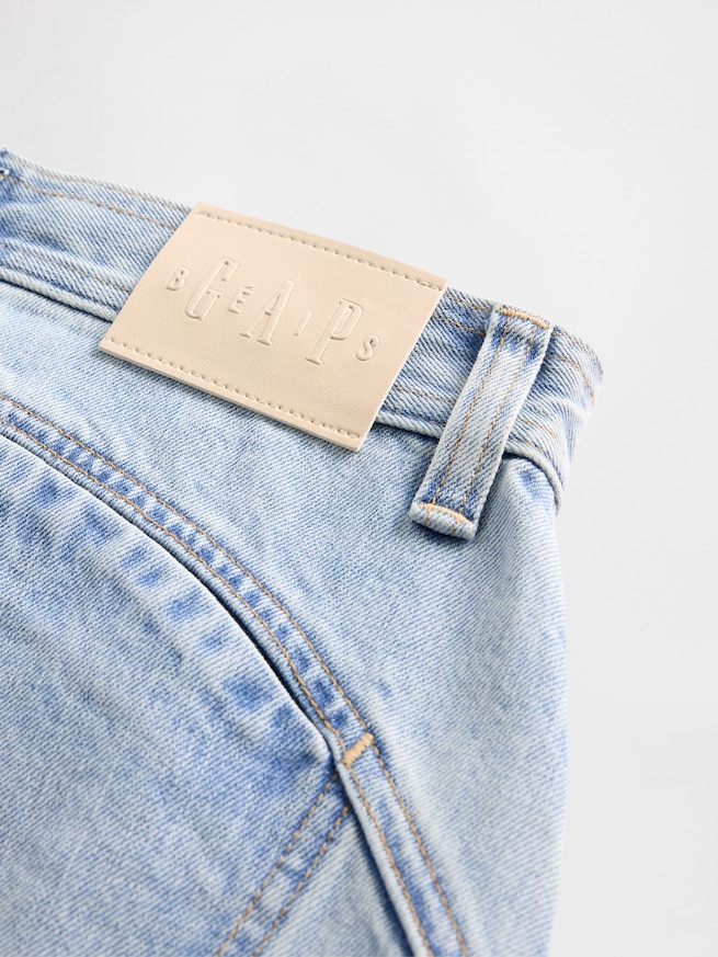 Gap × BÉIS ハイライズ バレルデニム-6