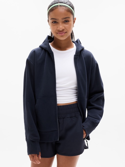 Athleta Girl All Day Full Zip Sweatshirt