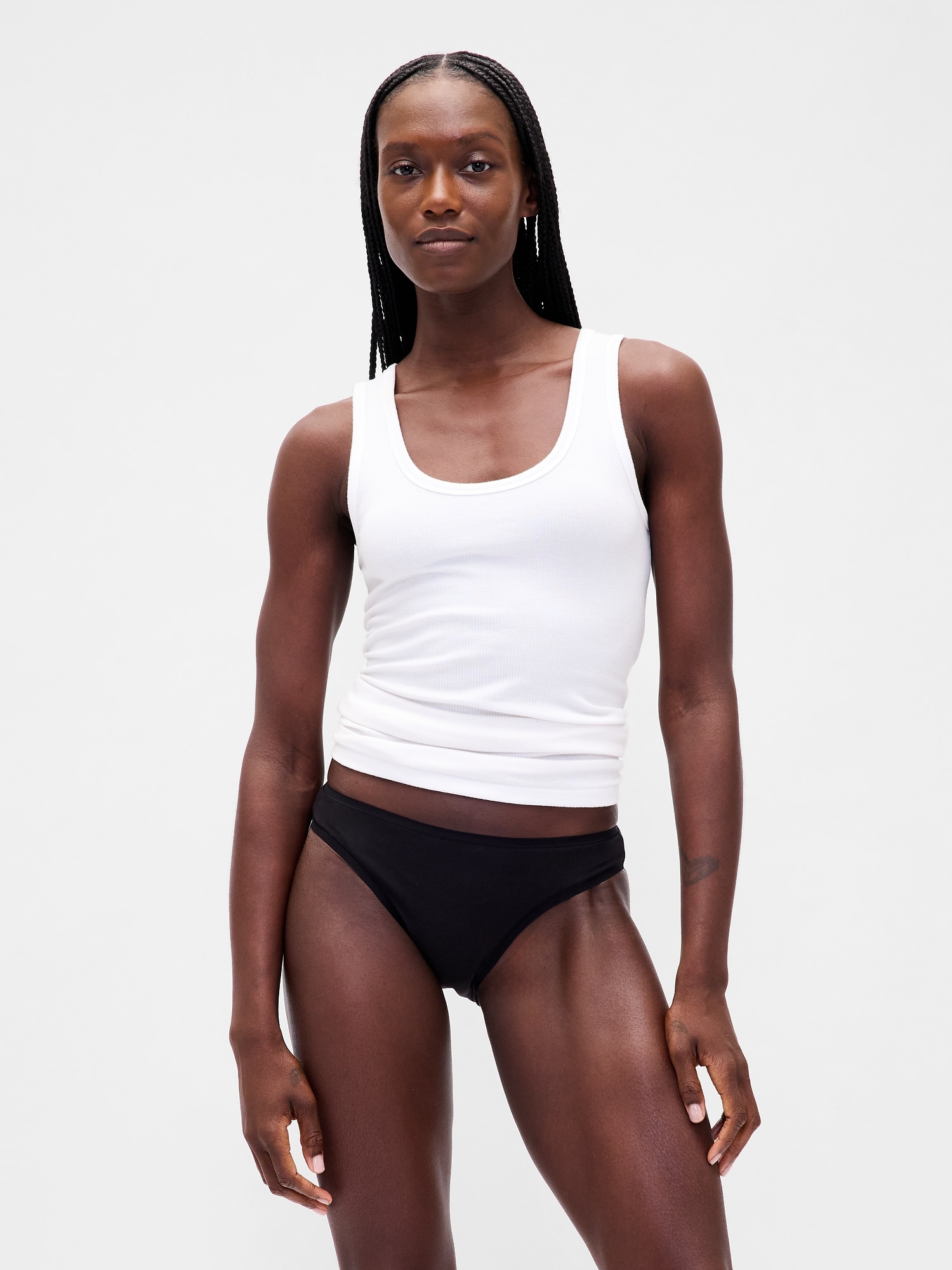 Organic Stretch Cotton Cheeky