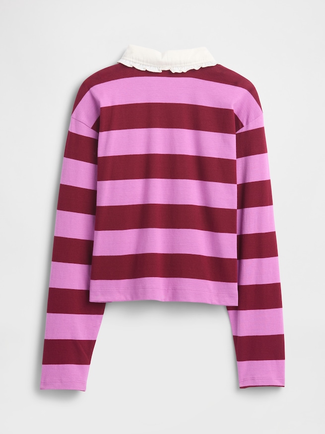 オーバーサイズ ラグビー ポロシャツ (キッズ)-1