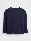 babyGap ワッフルニット クルーネックTシャツ-1