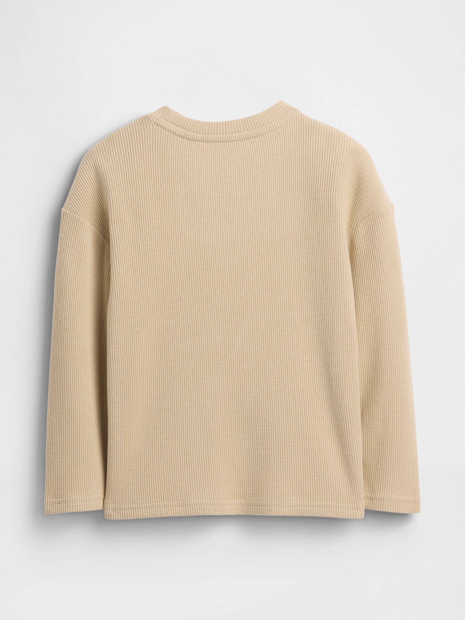 babyGap ワッフルニット クルーネックTシャツ-1