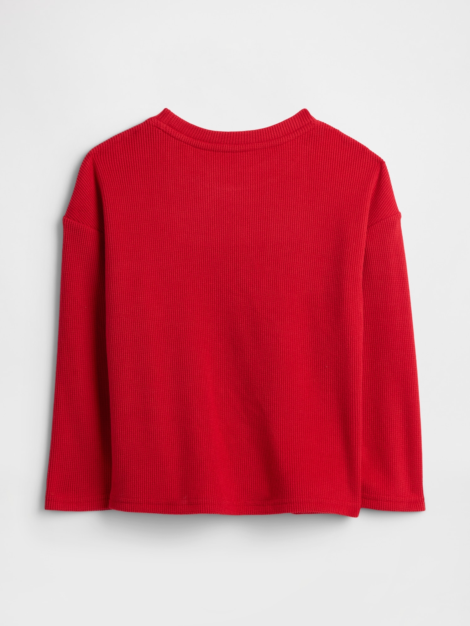 babyGap ワッフルニット クルーネックTシャツ-1