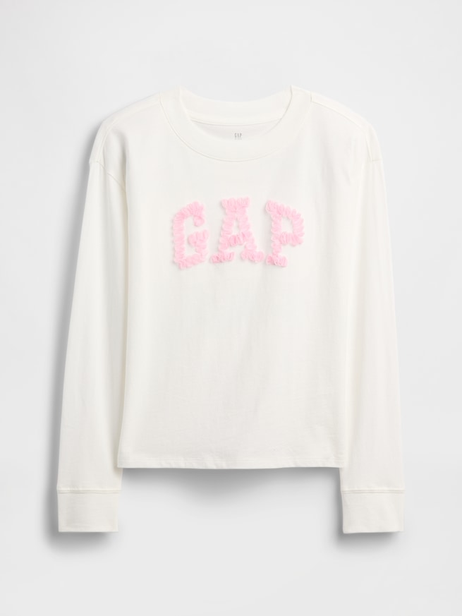 GapKids オーバーサイズ グラフィックTシャツ (キッズ)-0