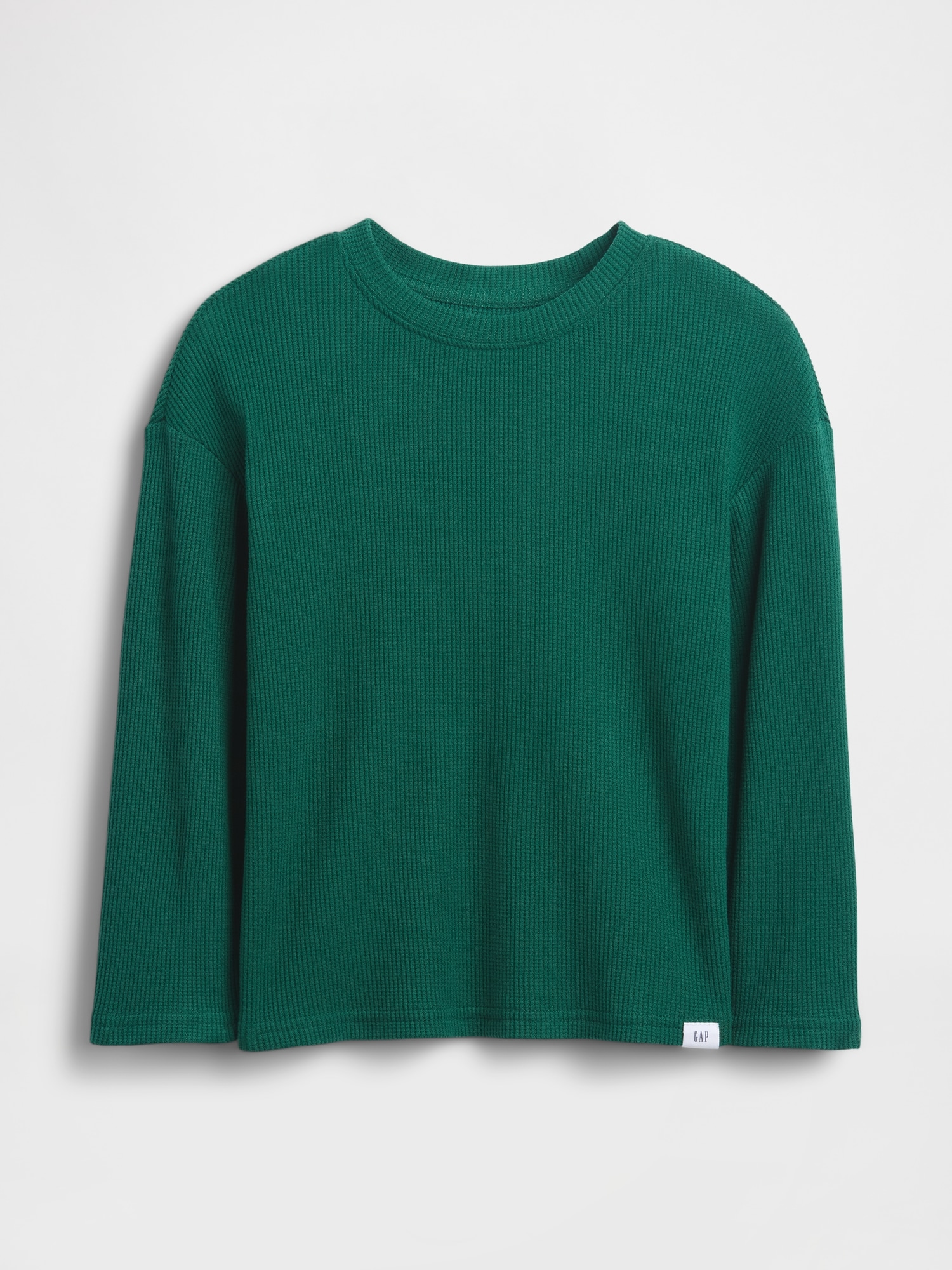 babyGap ワッフルニット クルーネックTシャツ-0