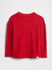 babyGap ワッフルニット クルーネックTシャツ-0