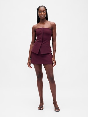 バイストレッチ ミニスカート・スコート