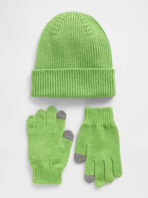 ビーニー＆グローブセット (キッズ)