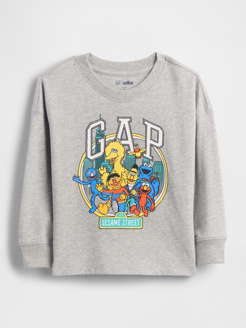 セサミストリート グラフィック GAPロゴTシャツ (幼児・ベビー)
