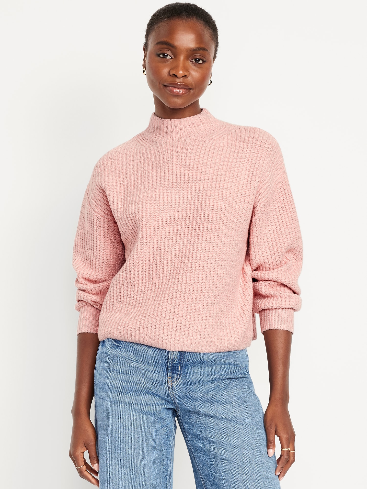 Women's Mock-Neck Sweaters | Old Navy Canada