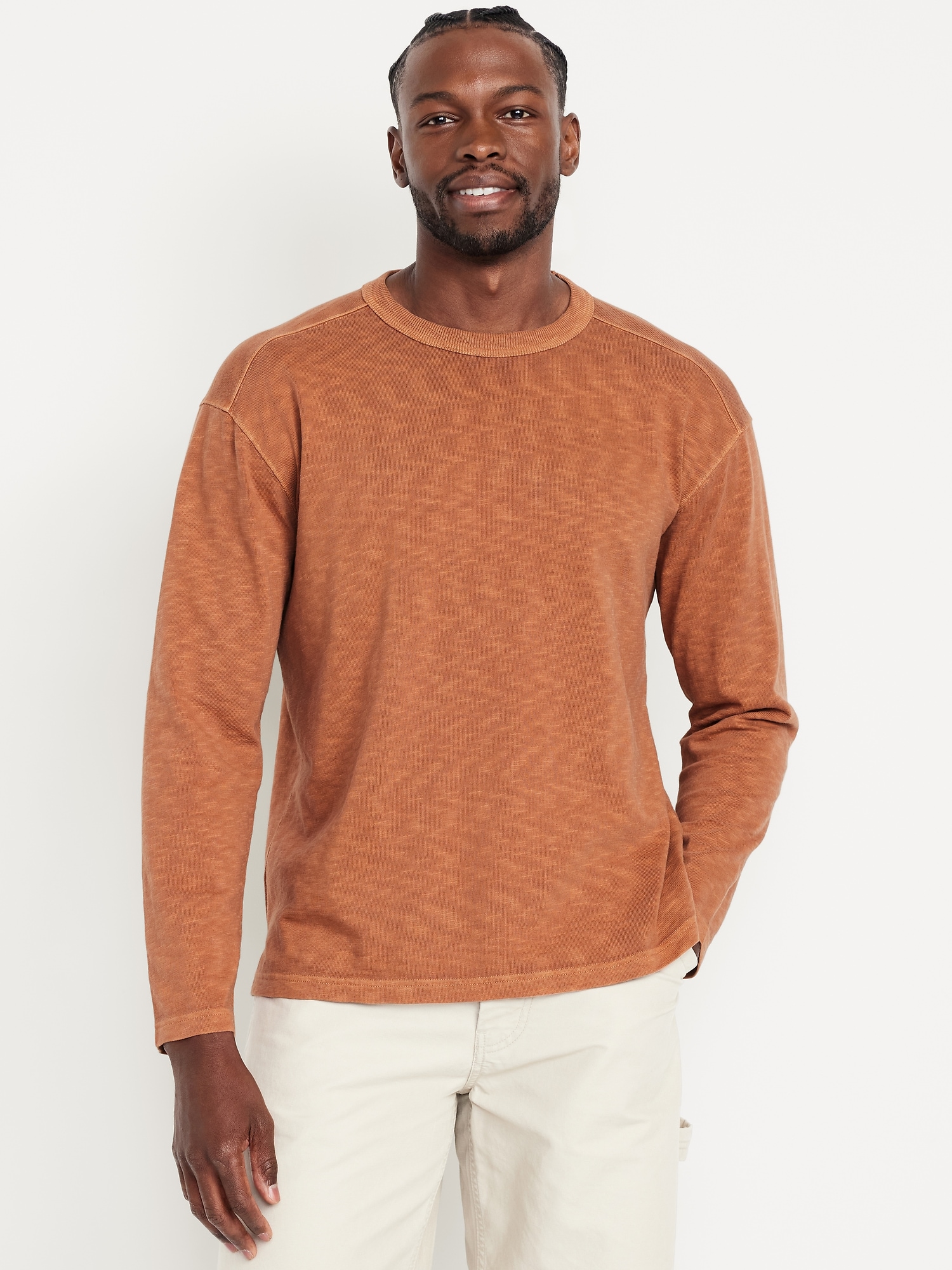 T-SHIRT EN TISSU FLAMMÉ ÉPAIS