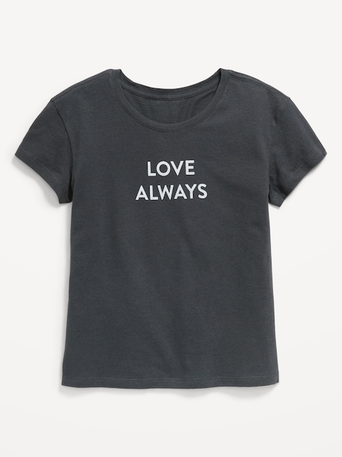 Short-Sleeve Graphic T-Shirt for Girls