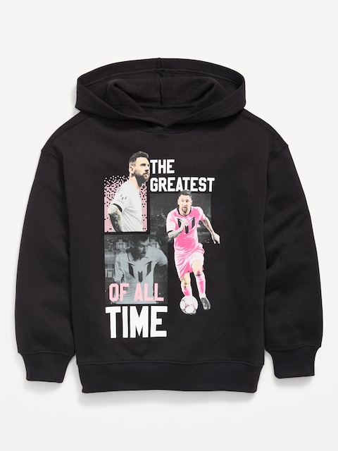 Messi™ Oversized Graphic Hoodie for Boys