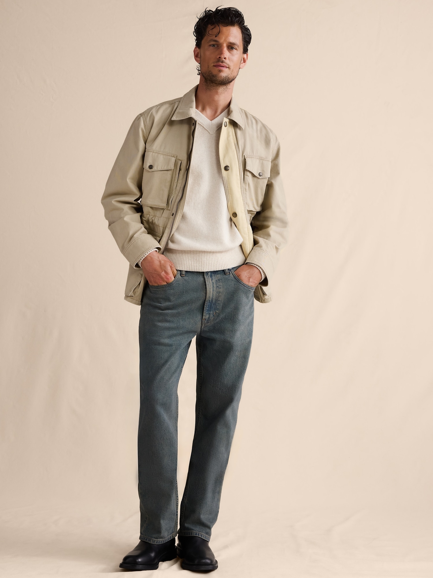 JEAN AUTHENTIQUE COUPE DROITE