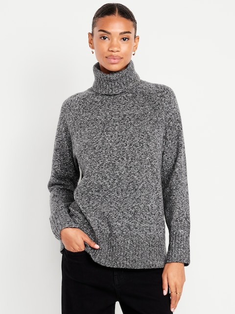 SoSoft Turtleneck Tunic Sweater