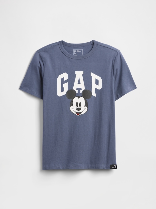 GapKids × ミッキーマウス GAPロゴTシャツ (キッズ)
