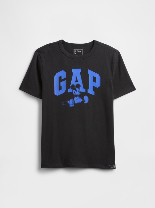 GapKids × ミッキーマウス GAPロゴTシャツ (キッズ)