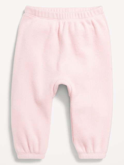 Pull-On Cozy Thermal-Knit Jogger Pants for Baby