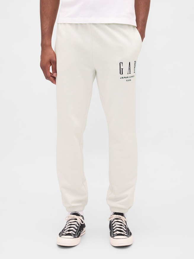 30th アニバーサリー ヘビーウェイト フレンチテリー GAPロゴ ジョガーパンツ-1