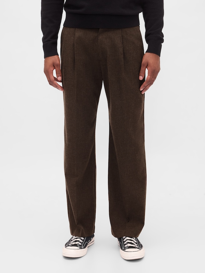 365 ウールブレンド リラックスフィット トラウザー-1