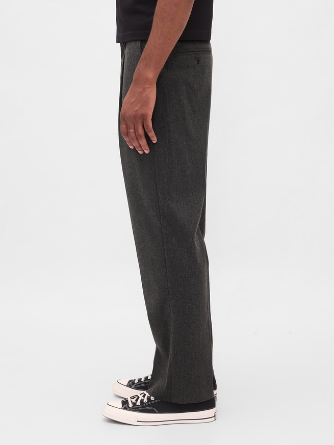 365 ウールブレンド リラックスフィット トラウザー-2