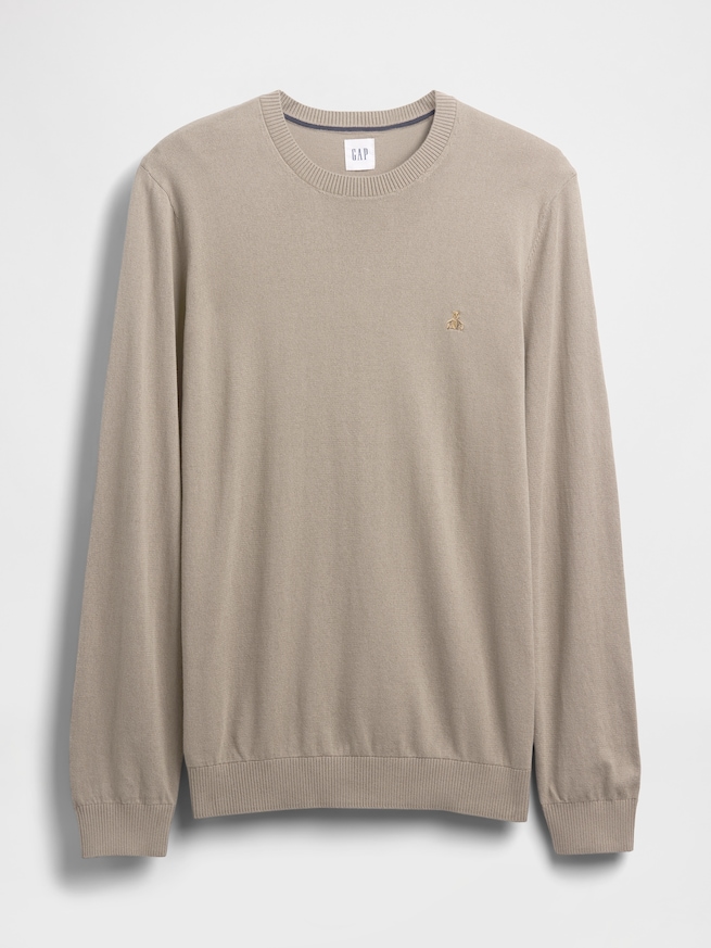 コットン クルーネックセーター-4