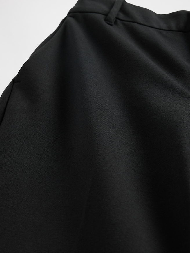 ハイライズ ポンチ ワイドパンツ-7