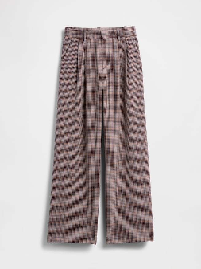 365 ハイライズ 起毛ツイル プリーツ トラウザー-6