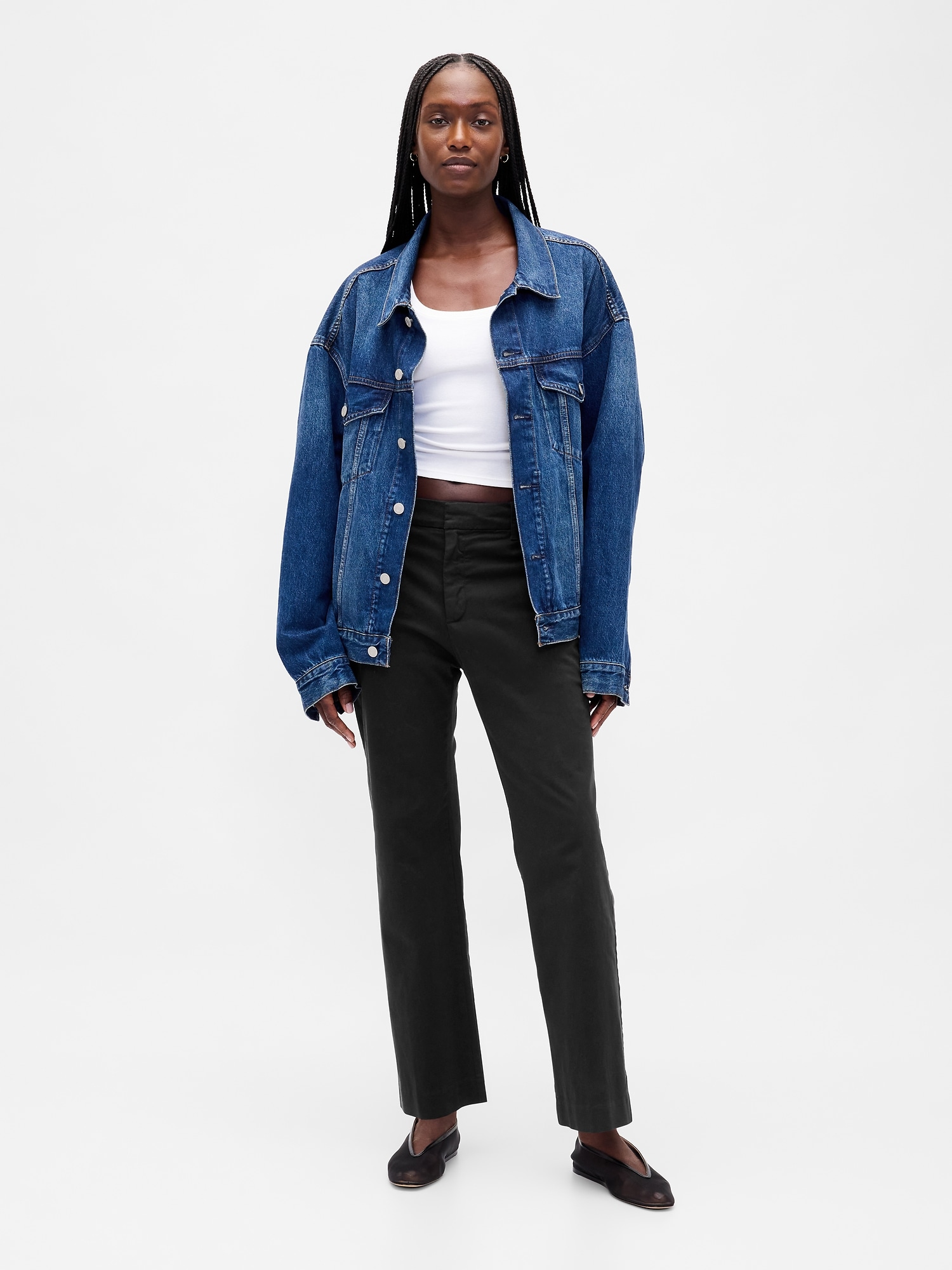 KAKI URBAIN À TAILLE MI-BASSE