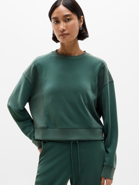 Seasoft Rib Crewneck Sweatshirt