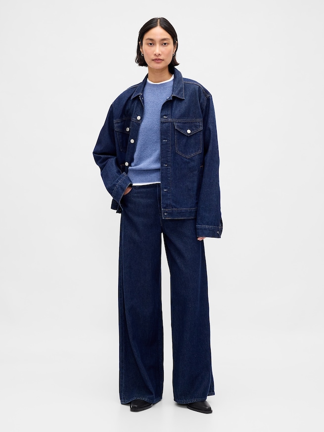 CashSoft カシミヤタッチ クルーネックセーター-1