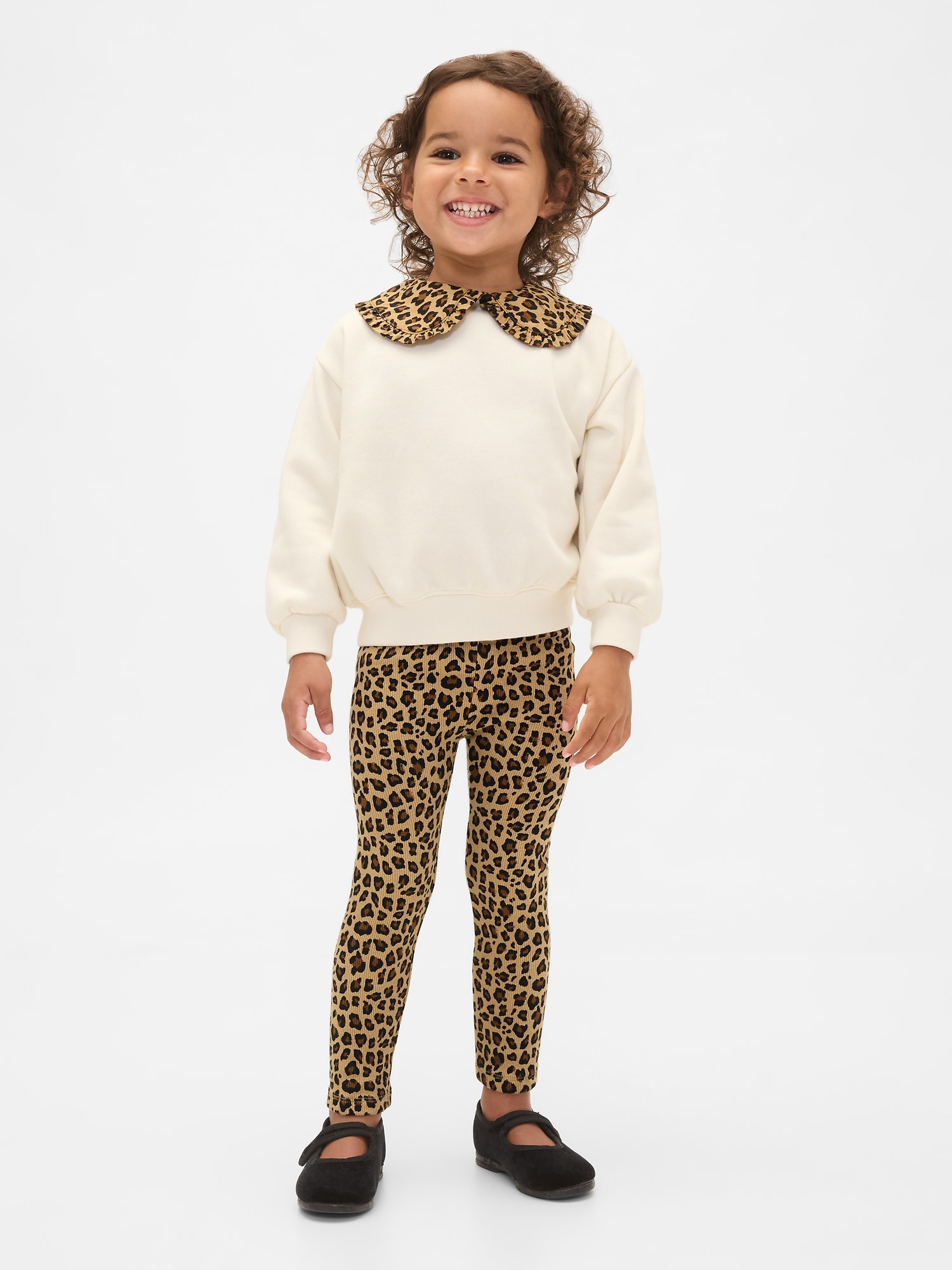 Gap ヴィンテージソフト スウェットシャツ & レギンス コーデセット (幼児・ベビー) Gap ヴィンテージソフト スウェットシャツ & レギンス コーデセット (幼児・ベビー)