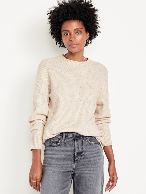 SoSoft Crew-Neck Tunic Sweater