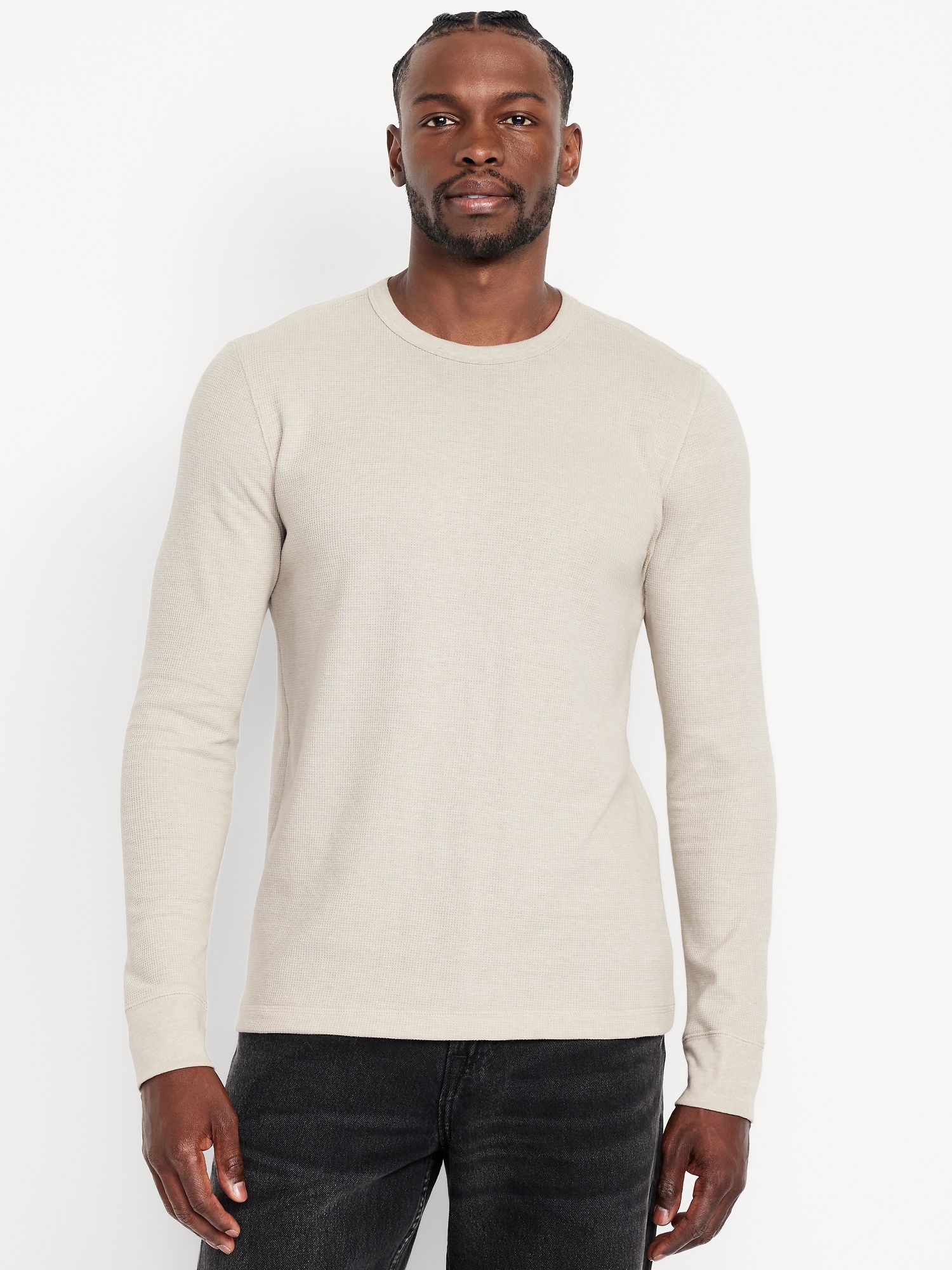 Waffle-Knit T-Shirt