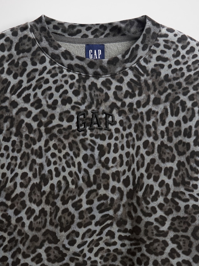 ヴィンテージソフト GAPロゴ ウェッジ スウェットシャツ-3