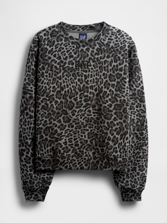 ヴィンテージソフト GAPロゴ ウェッジ スウェットシャツ-4