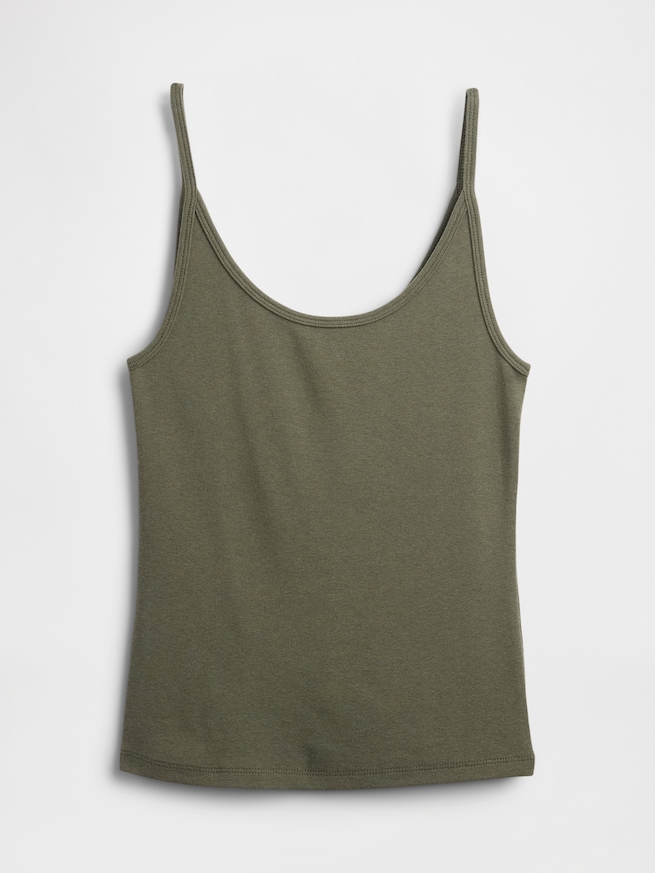 モダン クロップドキャミソール-4